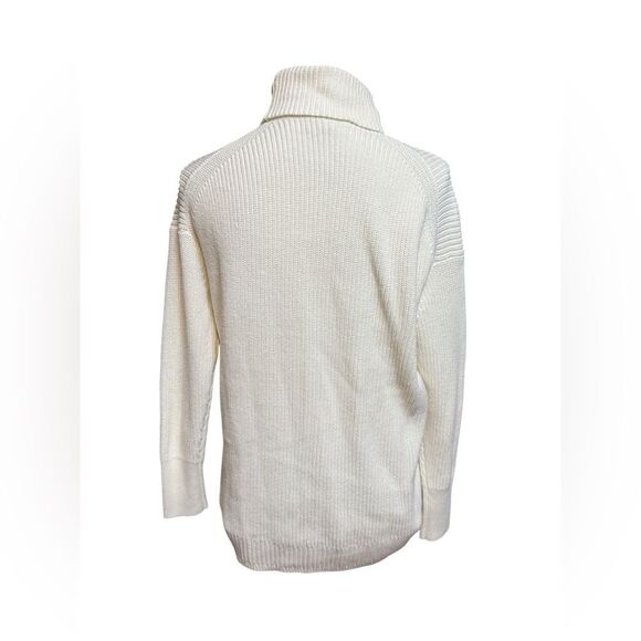 J.Crew Cotton-Blend Ribbed Turtleneck Sweater Sz XS BS990 - Picture 4 of 6